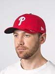 Бейсболка NEW ERA арт. 60646794 Philadelphia Phillies MLB (красный)